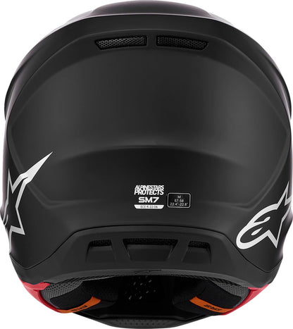 ALPINESTARS(MX) HELMET SM7 BLASTER BLACK-MATTE 8301326-110-2X