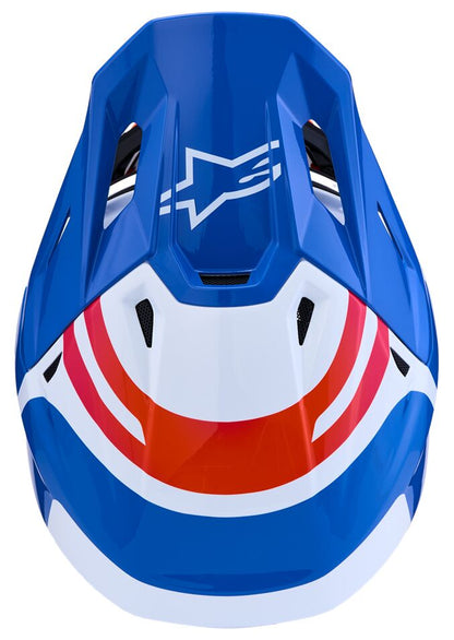 ALPINESTARS(MX) HELMET SM7 CORE WHT/BLU/PNK M 8301726-2088-M