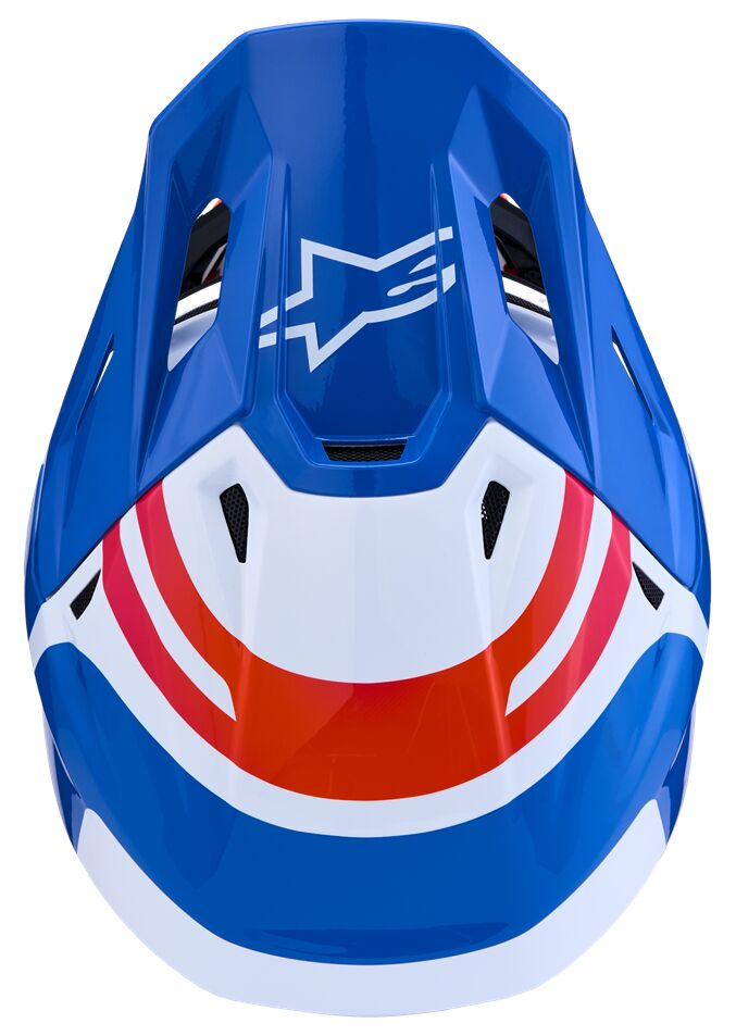 ALPINESTARS(MX) HELMET SM7 CORE WHT/BLU/PNK 2X 8301726-2088-2X