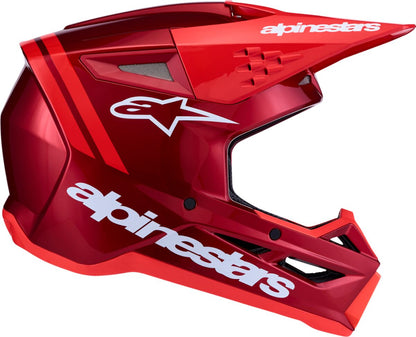 ALPINESTARS(MX) HELMET SM3 RADIUM RED/WHT XL 8300726-3216-XL