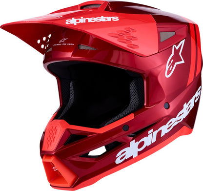 ALPINESTARS(MX) HELMET SM3 RADIUM RED/WHT 2X 8300726-3216-2X