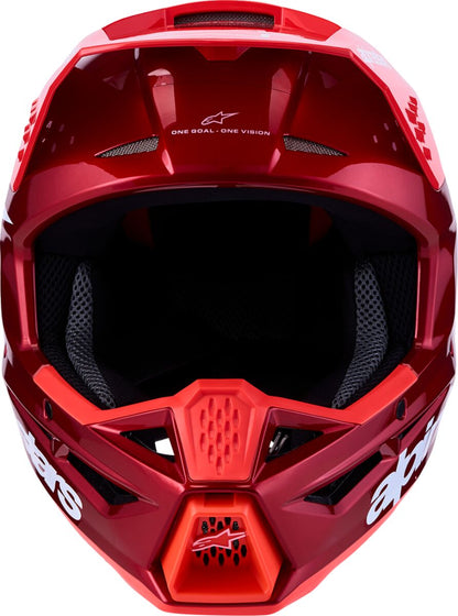 ALPINESTARS(MX) HELMET SM3 RADIUM RED/WHT 2X 8300726-3216-2X