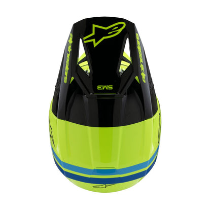 ALPINESTARS(MX) HELMET YTH SM3 RADIUM YL/BK/B 8301925-5017-YS