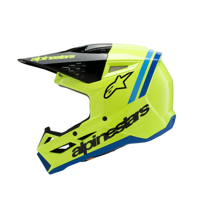 ALPINESTARS(MX) HELMET YTH SM3 RADIUM YL/BK/B 8301925-5017-YM