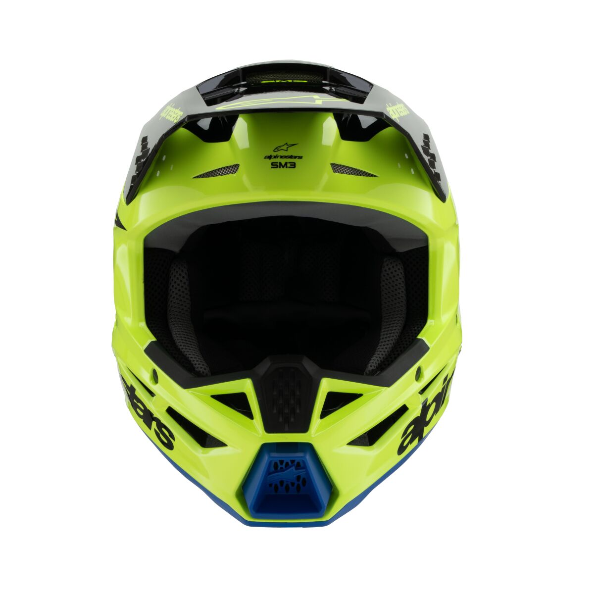 ALPINESTARS(MX) HELMET YTH SM3 RADIUM YL/BK/B 8301925-5017-YM