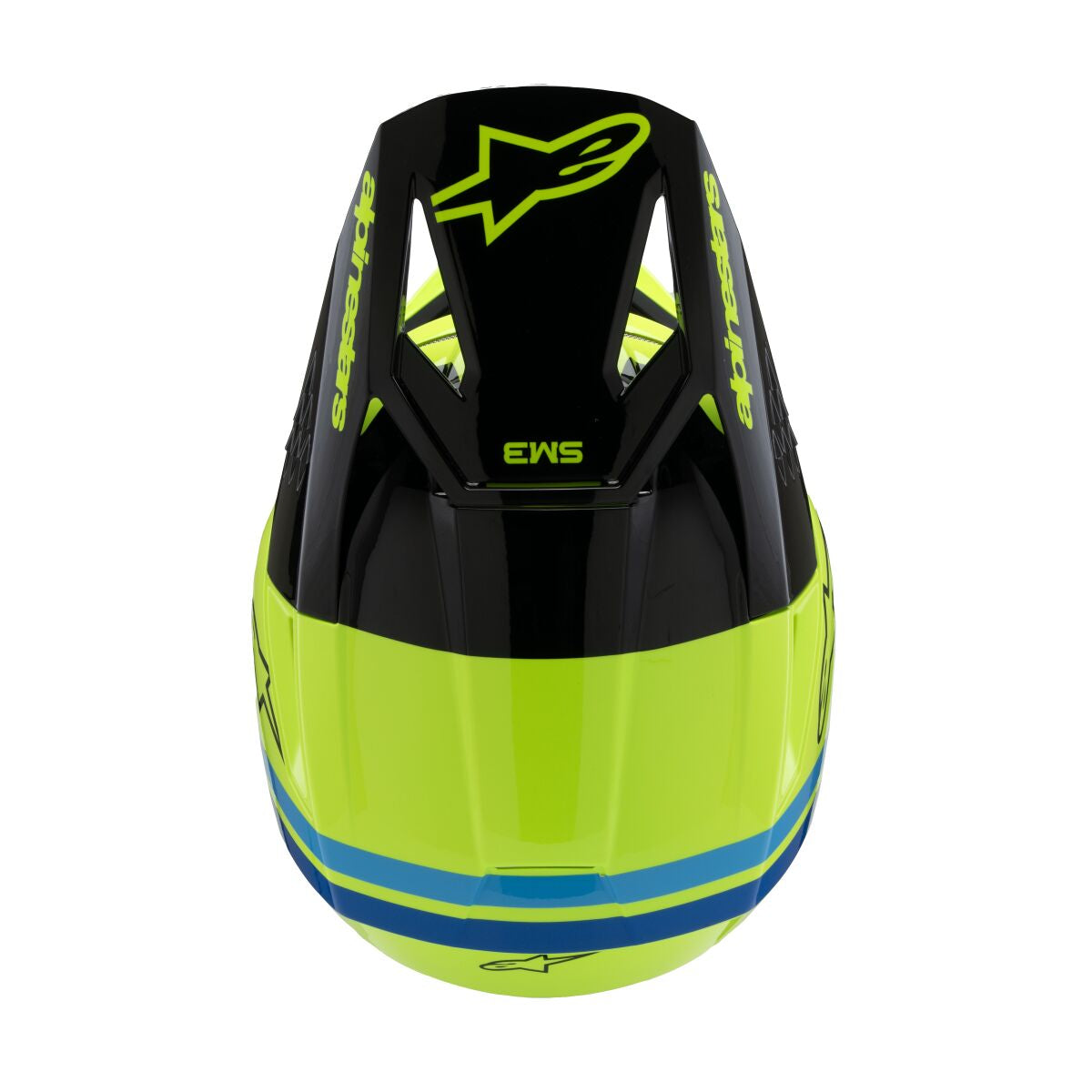 ALPINESTARS(MX) HELMET YTH SM3 RADIUM YL/BK/B 8301925-5017-YM