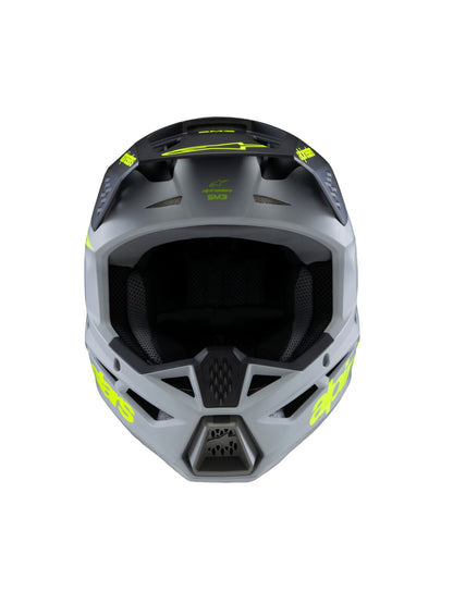 ALPINESTARS(MX) HELMET YTH SM3 RADIUM GY/BLK/Y 8301925-9510-YS
