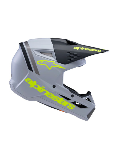 ALPINESTARS(MX) HELMET YTH SM3 RADIUM GY/BLK/Y 8301925-9510-YS
