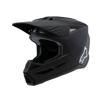 ALPINESTARS(MX) HELMET YTH SM3 SOLID BLACK YM 8302425-110-YM