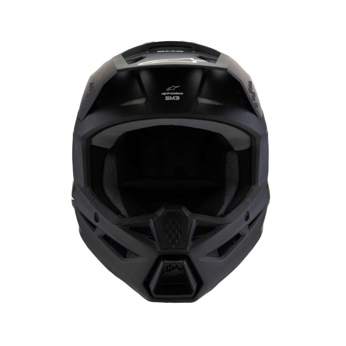 ALPINESTARS(MX) HELMET YTH SM3 SOLID BLACK YM 8302425-110-YM