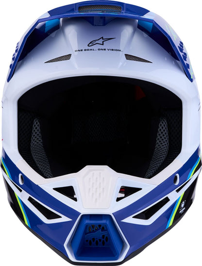 ALPINESTARS(MX) HELMET YTH SM3 FALCON BL/BK/PK 8301227-7347-YM