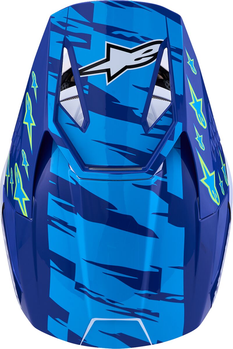 ALPINESTARS(MX) HELMET YTH SM3 FALCON BL/BK/PK 8301227-7347-YL