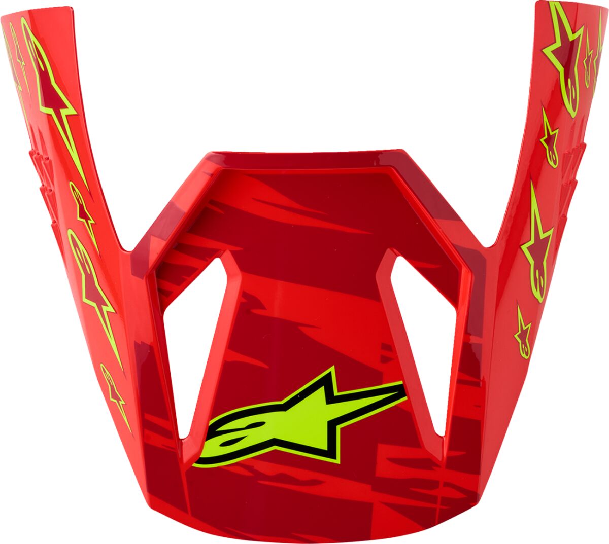 ALPINESTARS(MX) VISOR YTH S-M3 FALCON RD/WH/BL 8980927-3206-Y