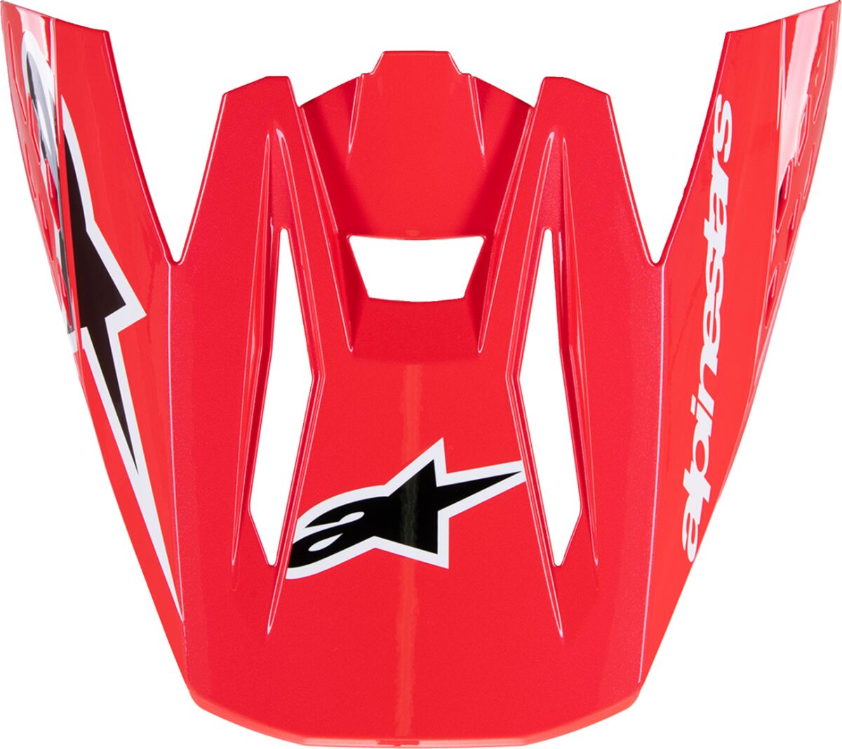 ALPINESTARS(MX) VISOR SM5 CORP RED 8986323-3010-OS