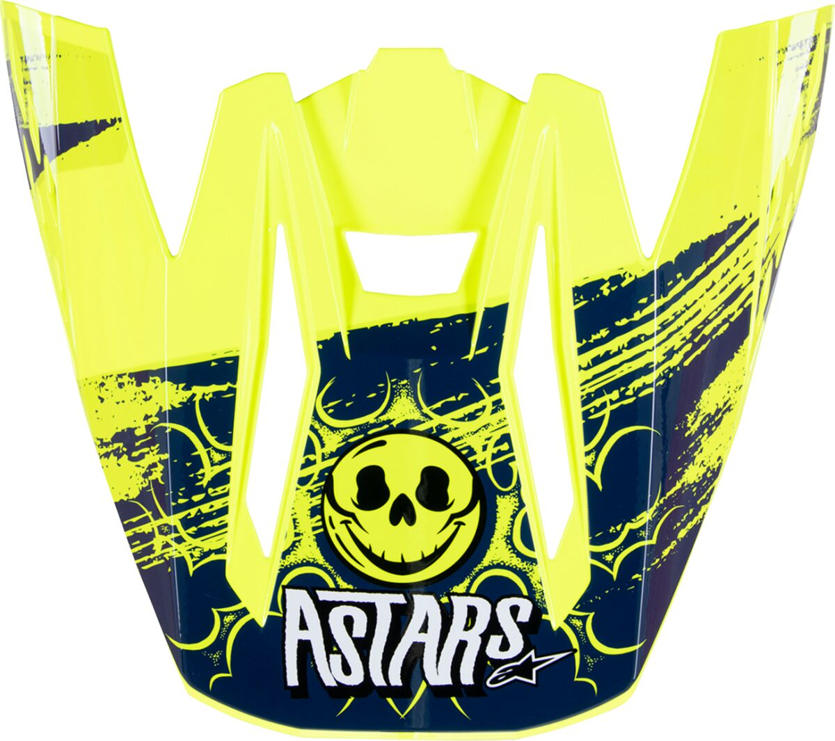 ALPINESTARS(MX) VISOR SM5 RASH NV/YL 8987023-7455-OS