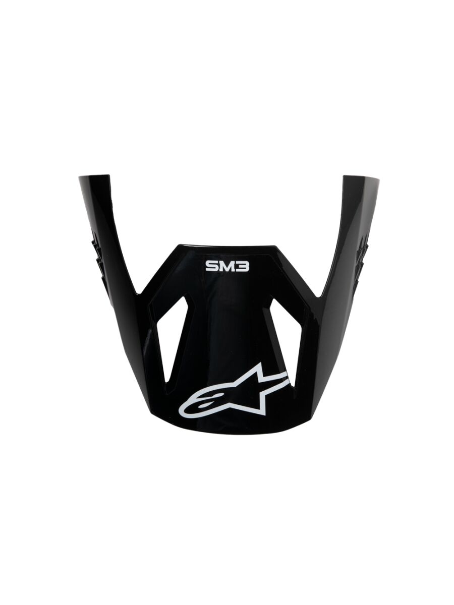 ALPINESTARS(MX) VISOR SM3 BLACK-GLOSS 8980326-1180