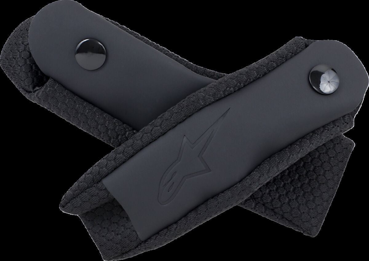 ALPINESTARS(MX) CHIN STRAP COVER SET BLACK 8983319-10-OS
