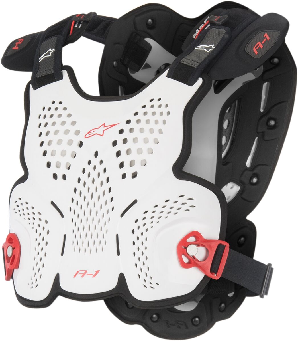 ALPINESTARS(MX) A-1 OFFROAD ROOST GUARD BLACK/WHITE M/L 6700116-213-M/L