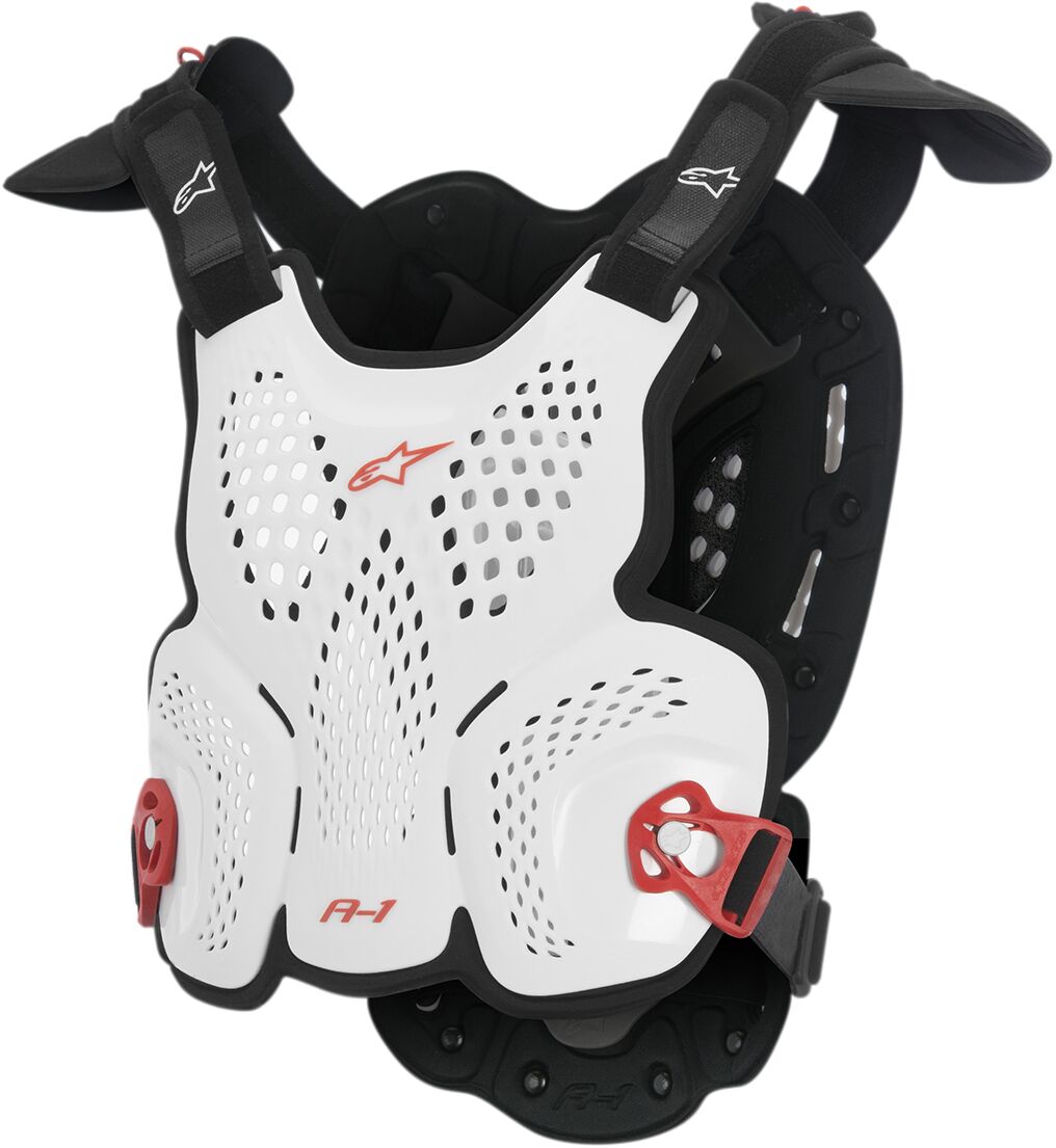 ALPINESTARS(MX) A-1 OFFROAD ROOST GUARD BLACK/WHITE XL/2XL 6700116-213-XL2