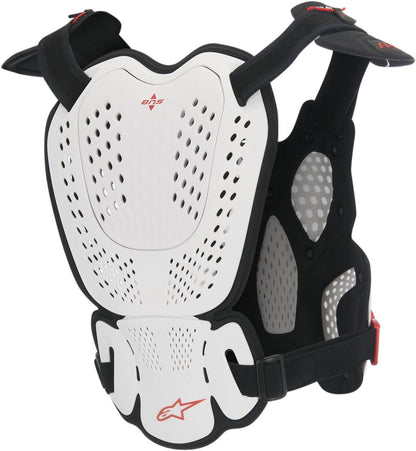 ALPINESTARS(MX) A-1 OFFROAD ROOST GUARD BLACK/WHITE XL/2XL 6700116-213-XL2