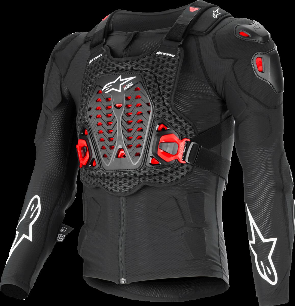 ALPINESTARS(MX) BIONIC XTR PLSMA PRO JKT BLK/RD/WHT S 6507625-132-S