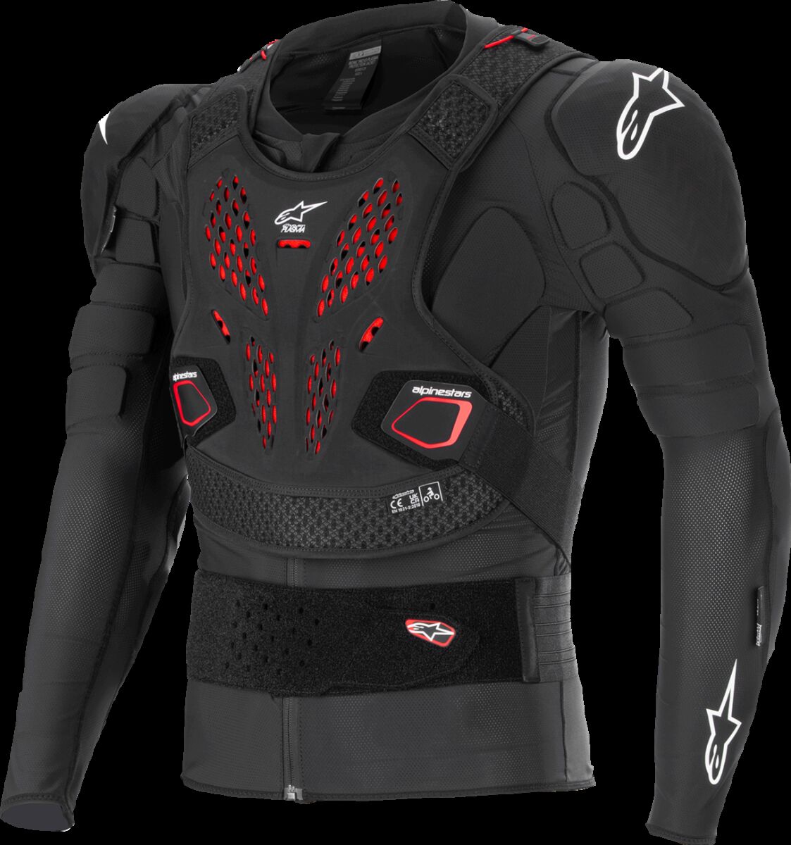 ALPINESTARS(MX) BIONIC PRO V3 PLSMA PRO JKT BLK/RD/WHT L 6500125-132-L