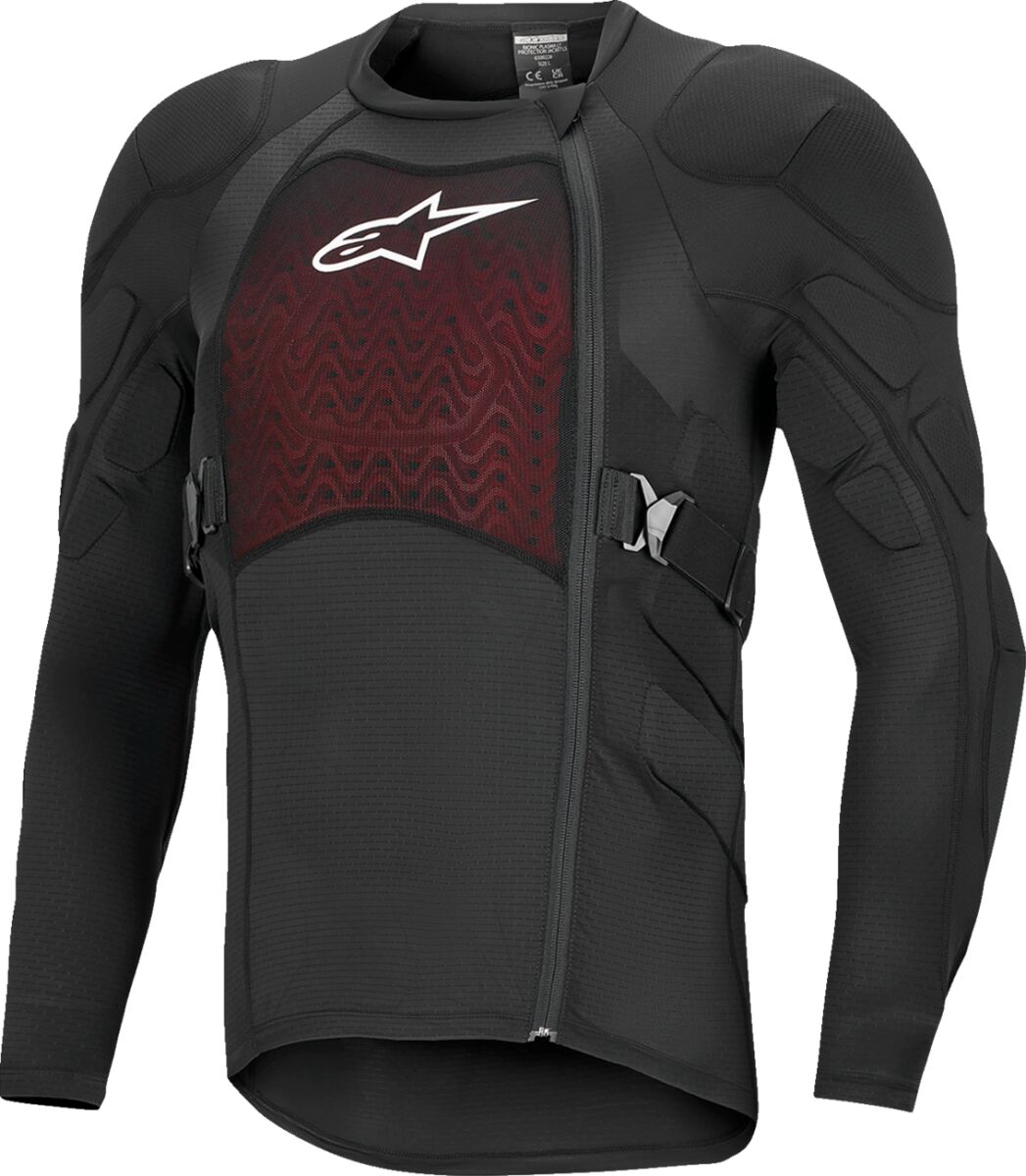 ALPINESTARS(MX) JACKET LS BIO-PLASMA LT BLK/WHT XL 6500226-12-XL
