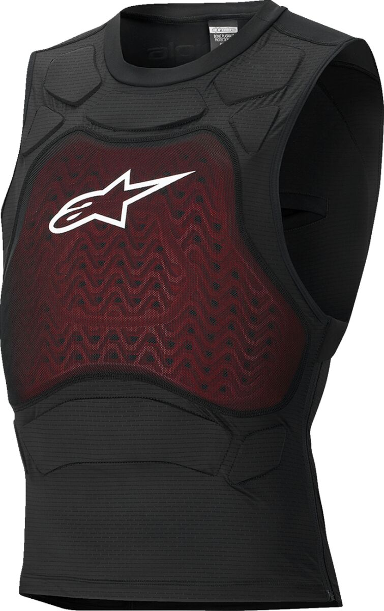 ALPINESTARS(MX) VEST BIO-PLASMA LT BLK/WHT M 6500726-12-M