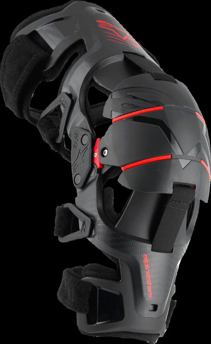 ALPINESTARS(MX) RK-1 PLAMA KNEE BRACE BLK/RD L/XL 6501725-13-LXL