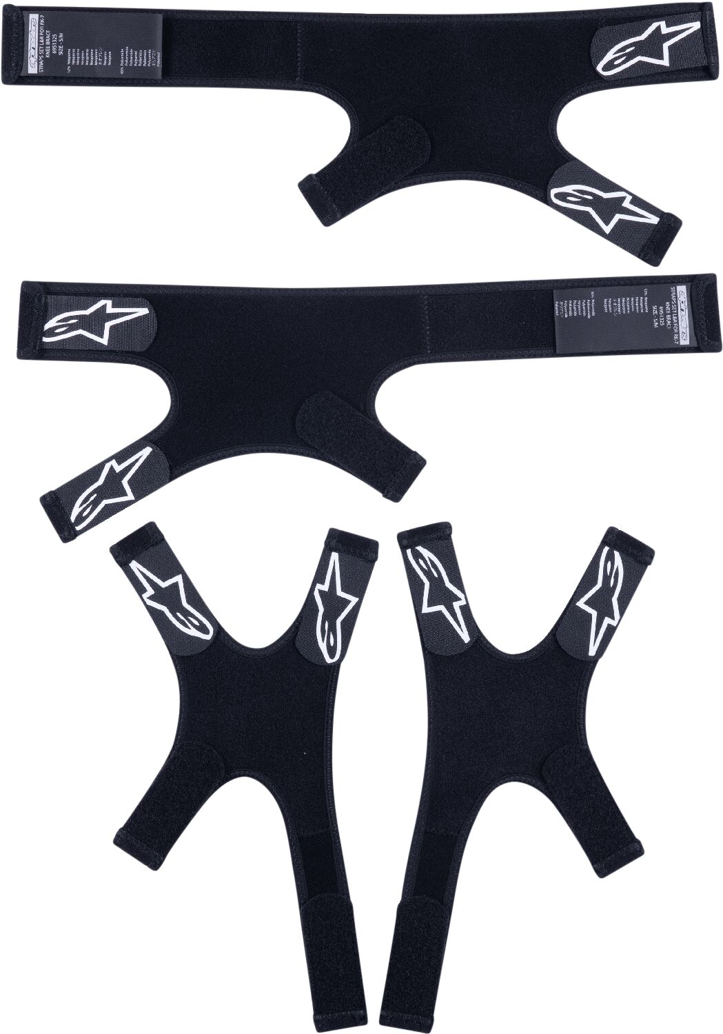 ALPINESTARS(MX) STRAPS SET RK-7 S/M 6951325-12-S/M