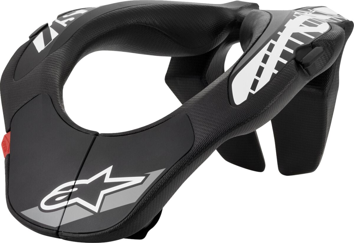ALPINESTARS(MX) NECK SUPPORT YOUTH BK/WT 6540118-12-OS