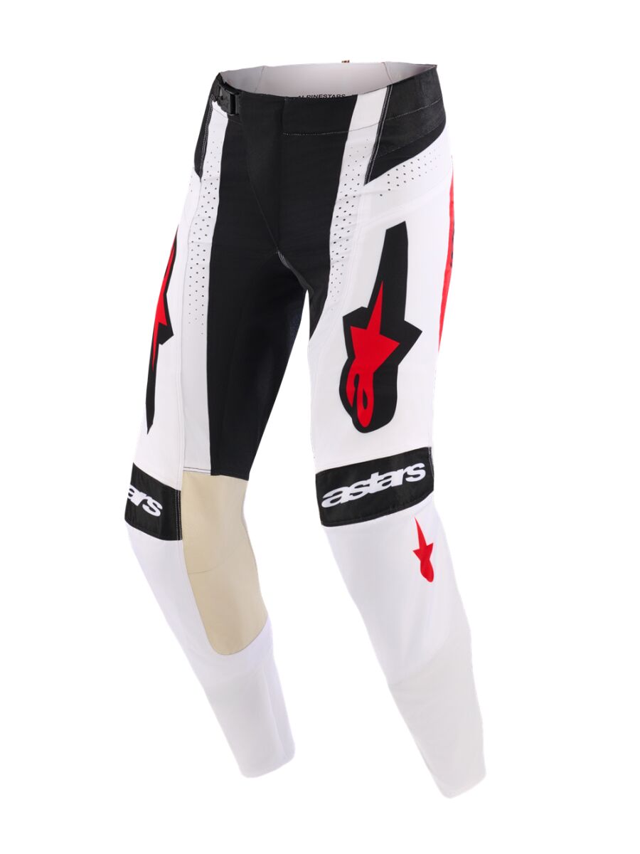 ALPINESTARS(MX) PANT TECHSTAR KNIF BLK/WH/RED 34 3720926-123-34