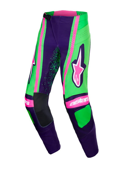 ALPINESTARS(MX) PANT TECHSTAR NOMUR PURP/GR/PINK 28 3721026-3129-28