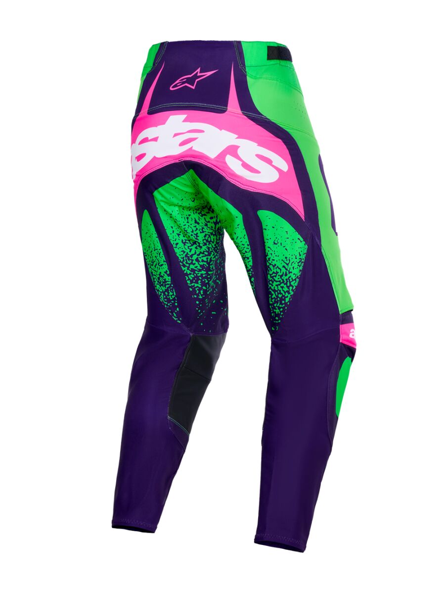 ALPINESTARS(MX) PANT TECHSTAR NOMUR PURP/GR/PINK 28 3721026-3129-28