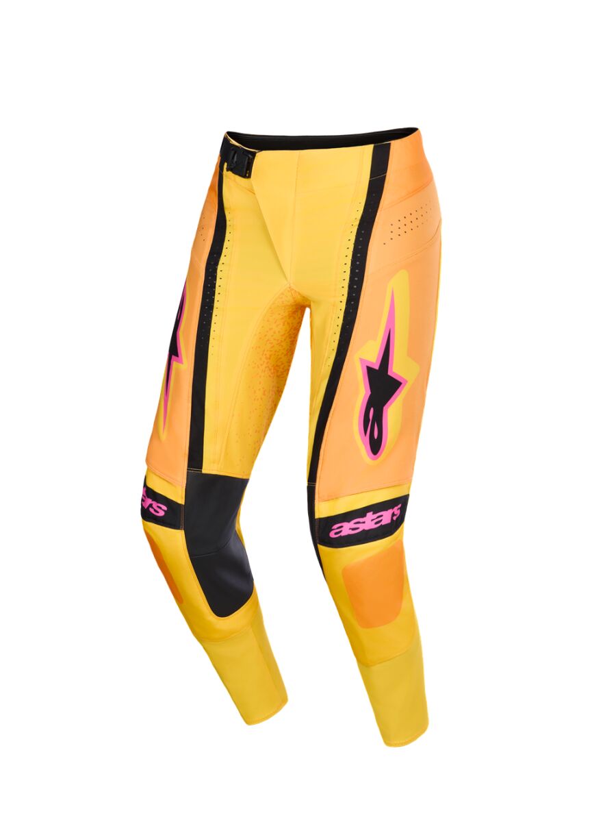 ALPINESTARS(MX) PANT TECHSTAR NOMUR OR/YL/PINK 34 3721026-4008-34