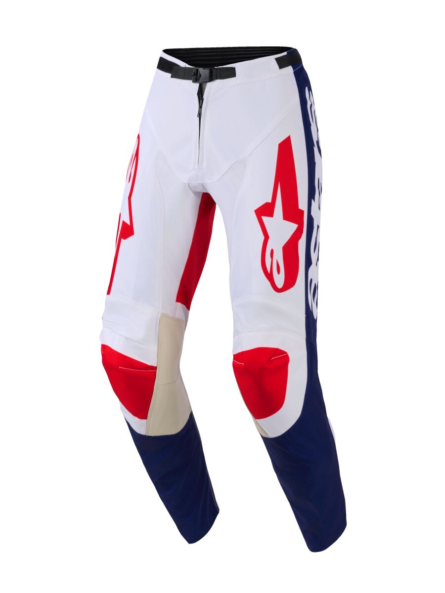 ALPINESTARS(MX) PANT RACER RIWAY WH/BLUE/RED 36 3720326-273-36