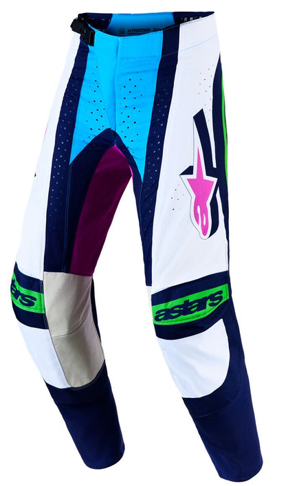 ALPINESTARS(MX) PANT TECHSTAR MAVEN WHITE/BL/G 3720427-2093-32