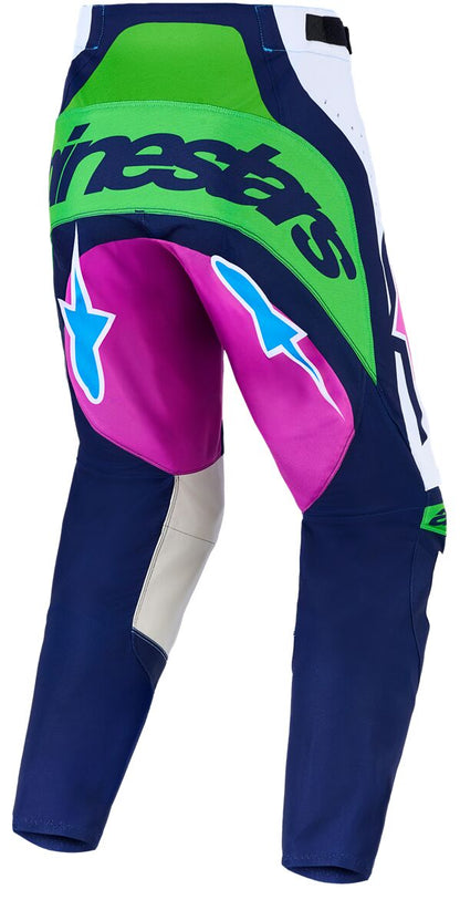 ALPINESTARS(MX) PANT TECHSTAR MAVEN WHITE/BL/G 3720427-2093-40
