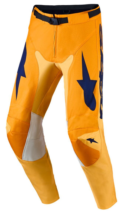 ALPINESTARS(MX) PANT RACER AMBER ORG/GLD/BLU 3 3720827-4012-32