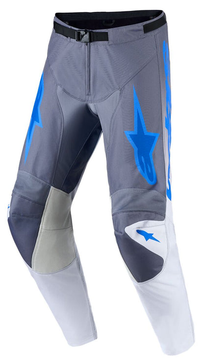 ALPINESTARS(MX) PANT RACER AMBER GRY/LIL/BLU 4 3720827-9351-40