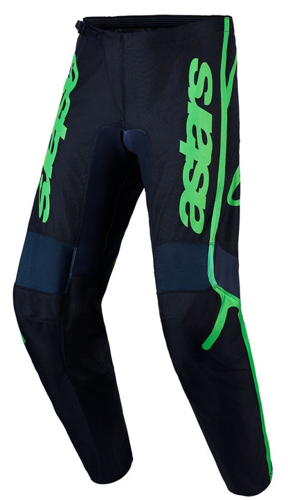 ALPINESTARS(MX) PANT FLUID APEX V2 BLACK/GREEN 3721227-1069-42
