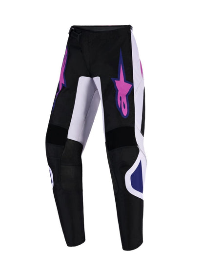 ALPINESTARS(MX) PANT YTH FLUID GRID BLK/GY/PU 24 3740926-1568-24