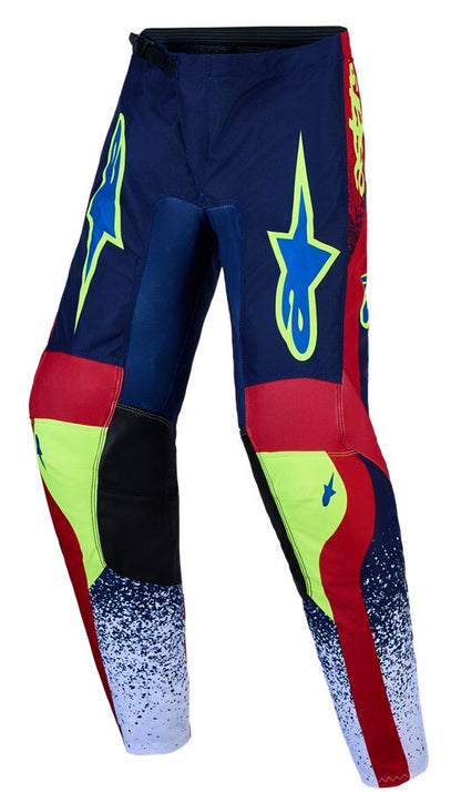 ALPINESTARS(MX) PANT YTH FLUID DRAG BL/NV/RD/W 3740527-7365-26