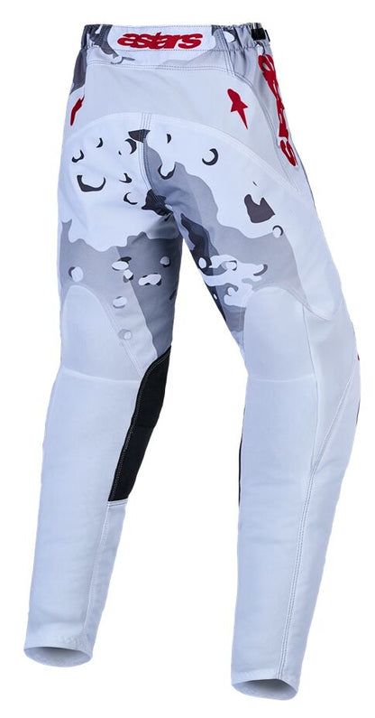 ALPINESTARS(MX) PANT YTH FLUID LONE CAM/WHT/RE 3740927-9346-28