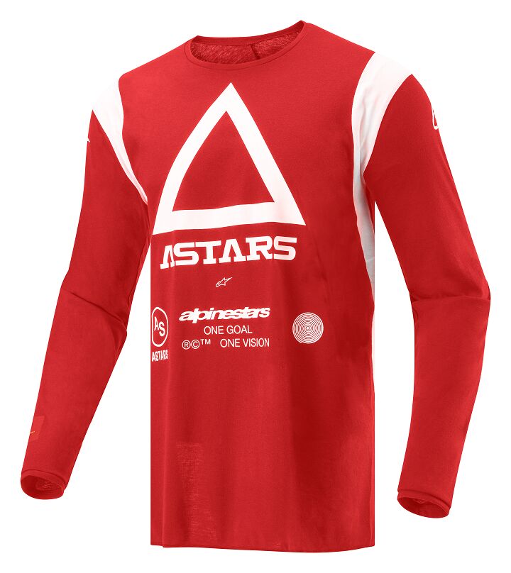 ALPINESTARS(MX) JERSEY TECHDURA RED S 3764524-3010-S