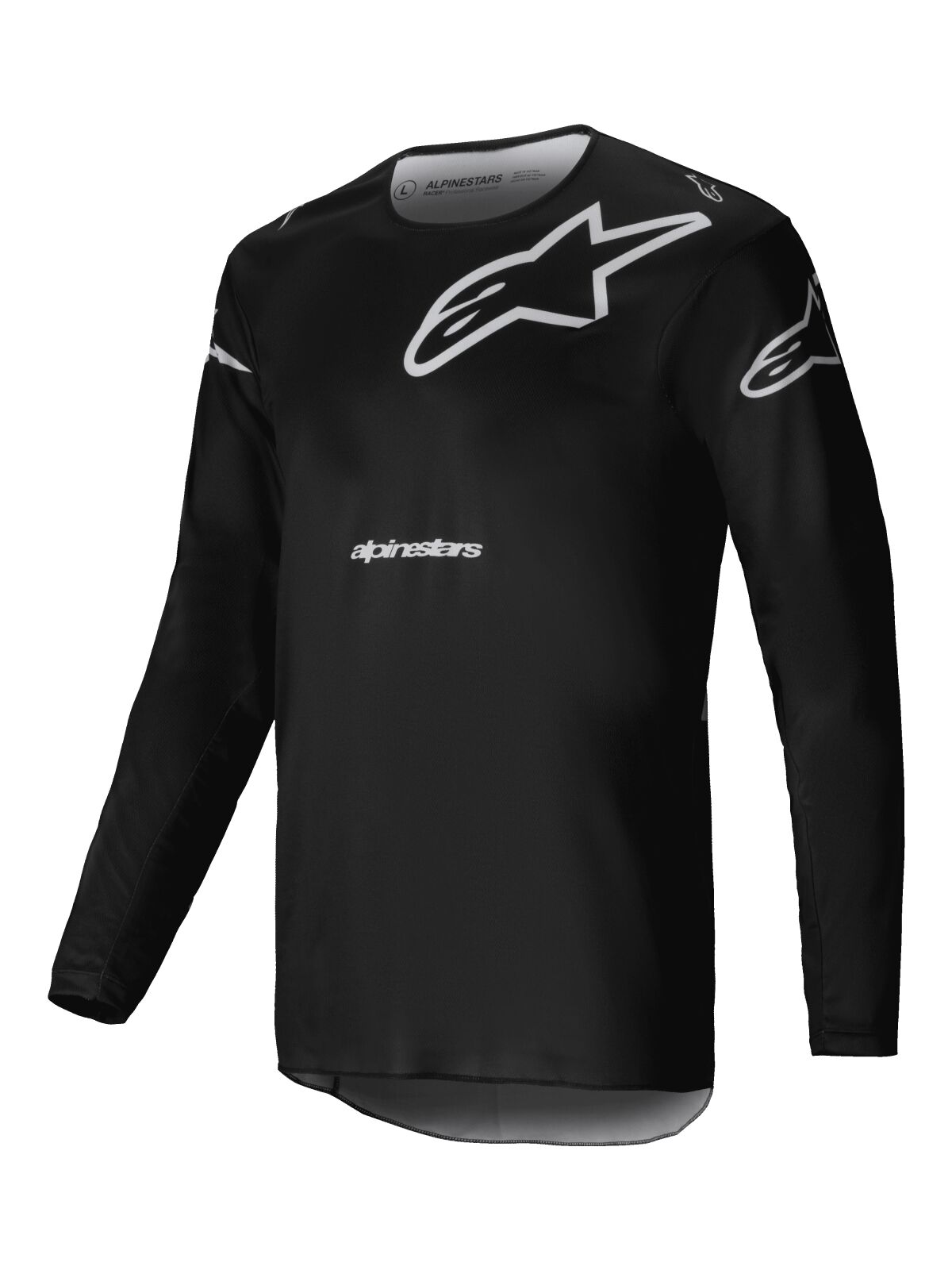 ALPINESTARS(MX) JERSEY RACER GRAPHITE BLK/GY L 3760825-106-L