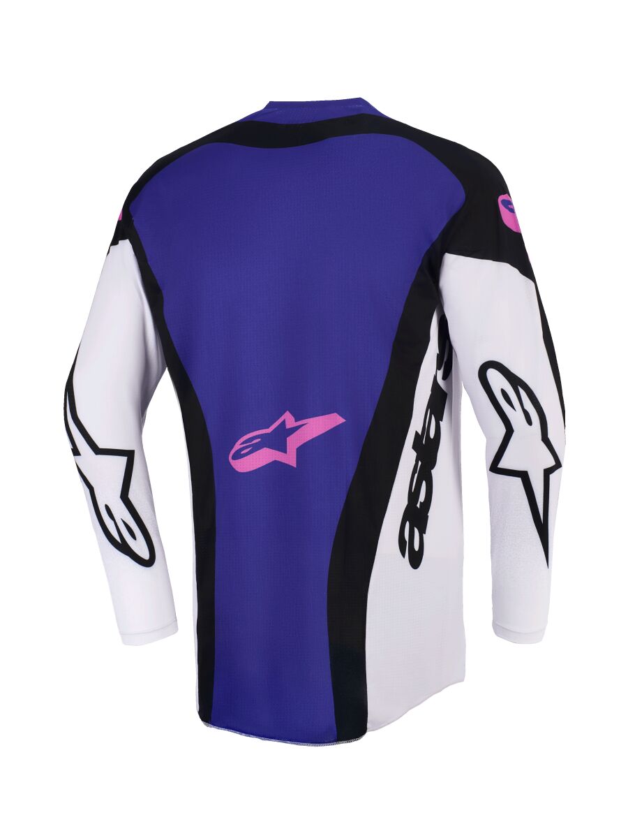 ALPINESTARS(MX) JERSEY TECHSTAR KNIF BLK/GY/PU M 3760926-1568-M