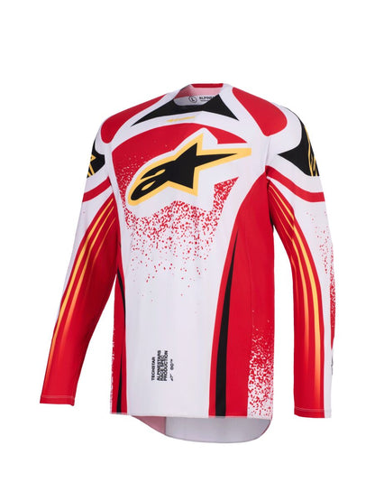 ALPINESTARS(MX) JERSEY TECHSTAR NOMUR GRAY/RED/BLK 2X 3761026-9301-2X