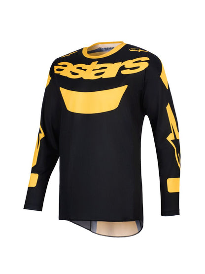ALPINESTARS(MX) JERSEY RACER RIWAY YEL/BLACK S 3760326-526-S