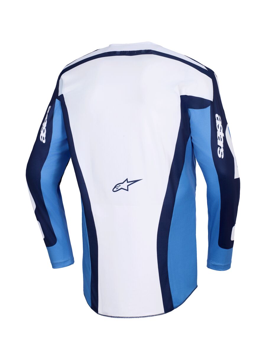 ALPINESTARS(MX) JERSEY RACER RIWAY BLUE/WHITE L 3760326-7262-L